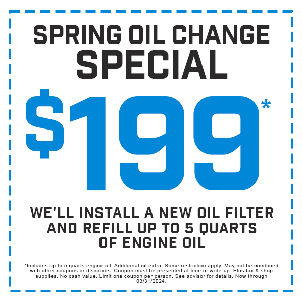 Spring Oil Change Special